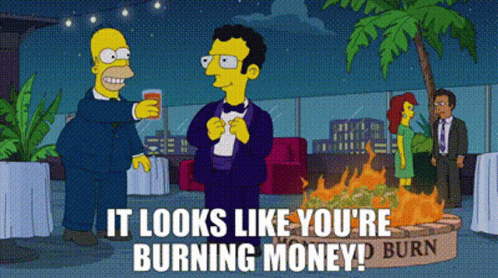The Simpsons Homer Simpson GIF. This 498 x 278 animated GIF is part of our joker burning money collection. Related themes include homer simpson, the…