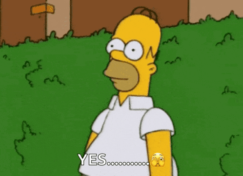 The Simpsons Homer Simpson GIF