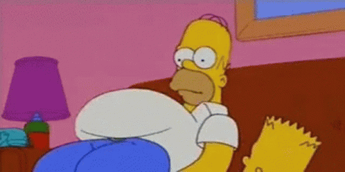 The Simpsons Homer Simpson GIF