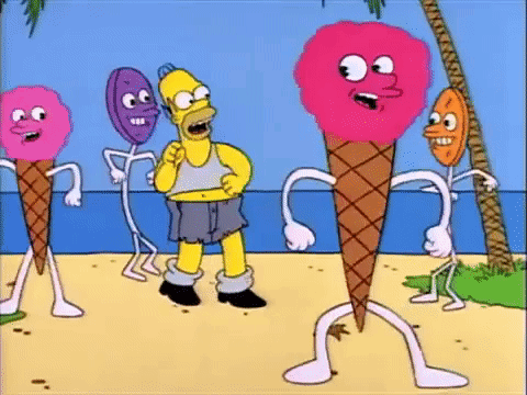 The Simpsons Homer Simpson GIF