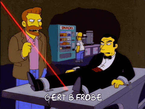 The Simpsons James Bond GIF