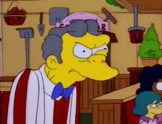 The Simpsons Moe GIF