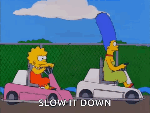 The Simpsons Race Kart GIF
