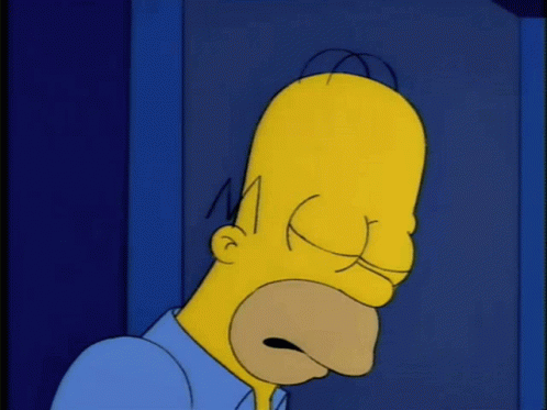 The Simpsons Sleep Walking GIF