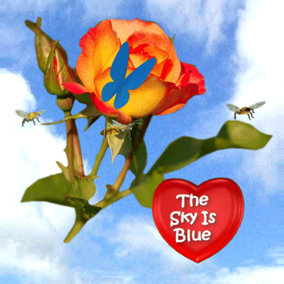 The Sky Is Blue Bluesky GIF