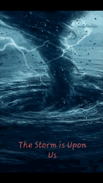 The Storm Is Upon Us Tornado GIF