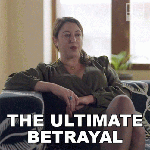 The Ultimate Betrayal Nadia Pflaum GIF
