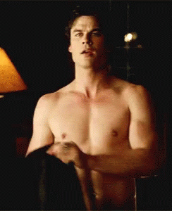 The Vapire Diaries Damon Salvatore GIF