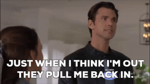 The Wedding Veil Kevin Mc Garry GIF. This 498 x 280 animated GIF is part of our just when i thought i was out collection. Created by bremidd13. View the…