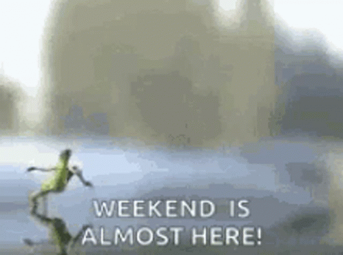 The Weekend Is Almost Here Weekend GIF