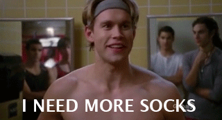 The Weird Pile Of Dirty Socks In His Room. GIF