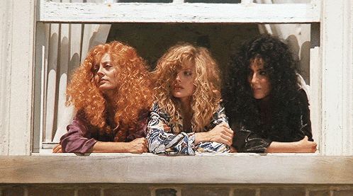 The Witches Of Eastwick Michelle Pfeiffer GIF. This 498 x 277 animated GIF is part of our susan sarandon collection. Created by worldcinema. View the…