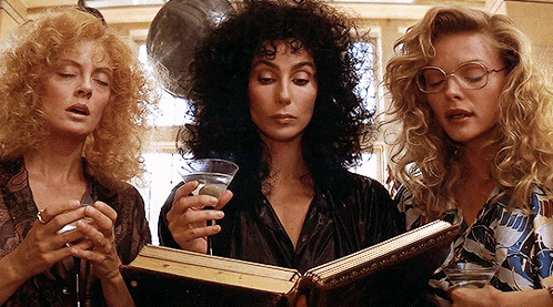 The Witches Of Eastwick Michelle Pfeiffer GIF. This 498 x 277 animated GIF is part of our susan sarandon collection. Created by worldcinema. View the…