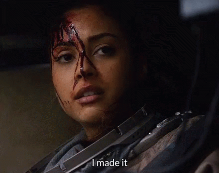 The100 Raven GIF