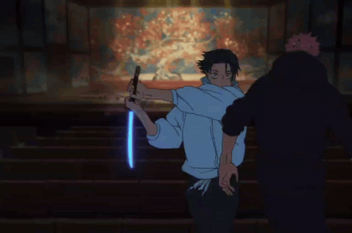 Theater Sword Fight Yuta Sword Fighting GIF