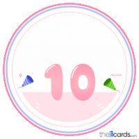 Theecards Birthday Cards Sticker