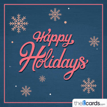 Theecards Holiday Greetings GIF