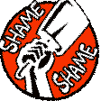 Thegrouchcouch Shame Sticker