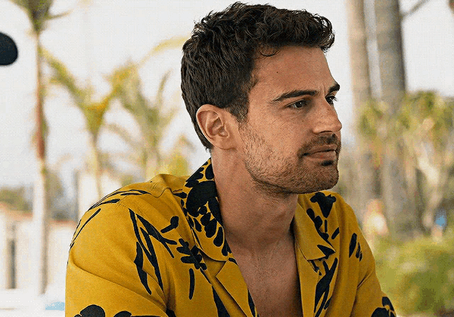 Theo James The White Lotus GIF