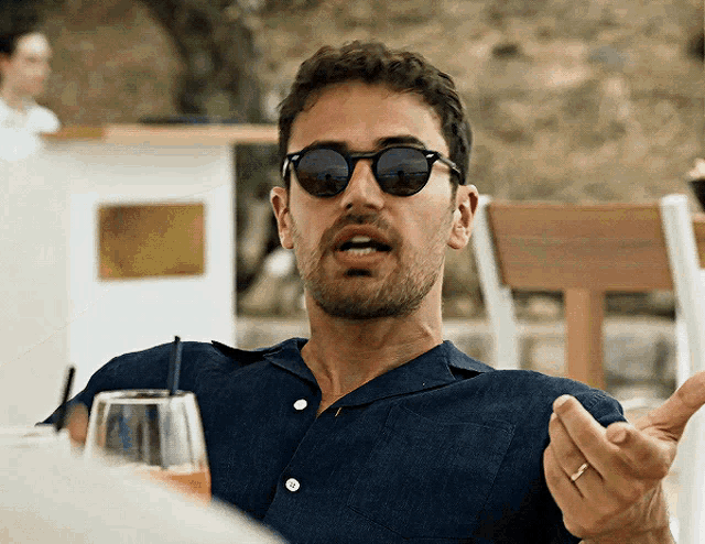 Theo James The White Lotus GIF