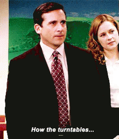 Theoffice Turntables GIF