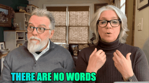 There Are No Words I Have No Words GIF