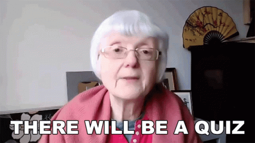 There Will Be A Quiz Learn English With Gill GIF. This 498 x 280 animated GIF is part of our quiz time collection. Created by engvid. View the original…