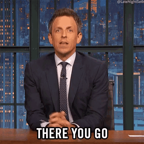 There You Go Concede GIF