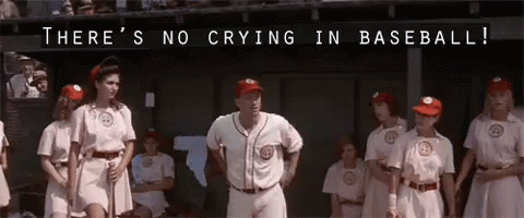 Theres No Crying In Baseball GIF. This 480 x 200 animated GIF is part of our theres no crying in baseball collection. Related themes include baseball. View…