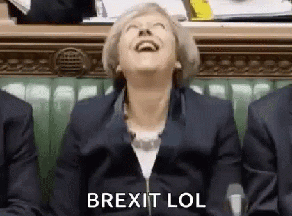 Theresa May Laugh GIF. This 420 x 310 animated GIF is part of our theresa may laughing collection. Related themes include laugh. Created by IanSmith. View…