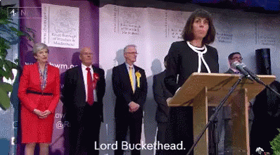 Theresa May GIF. This 398 x 220 animated GIF is part of our theresa may laughing collection. View the original animation, share it, or browse related GIFs.
