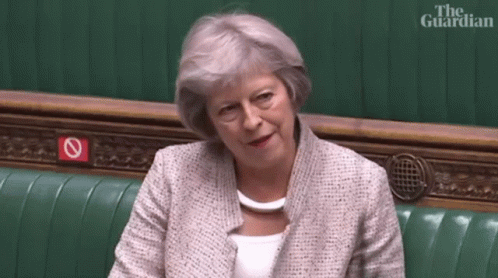 Theresa May Prime Minister Of The United Kingdom GIF. This 498 x 278 animated GIF is part of our theresa may laughing collection. Related themes include no…