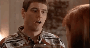 Theresachange Dumband Dumber GIF. This 300 x 160 animated GIF is part of our so youre saying theres a chance animated collection. Related themes include jim…