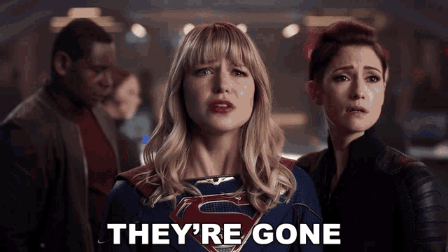 Theyre Gone Melissa Benoist GIF