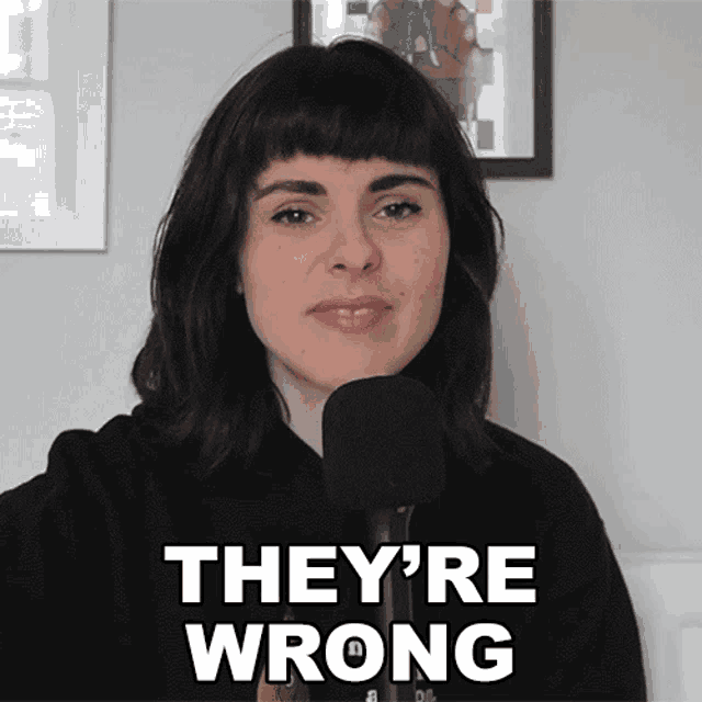 Theyre Wrong Tara Mooknee GIF