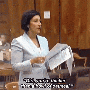 Thicker Than Oatmeal Court GIF
