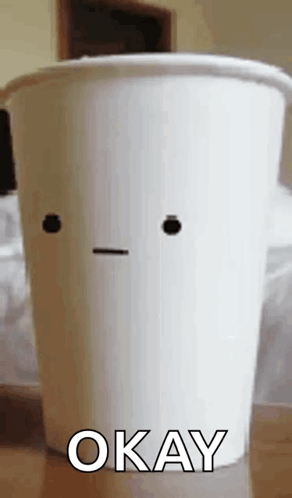 Think About It Cup GIF