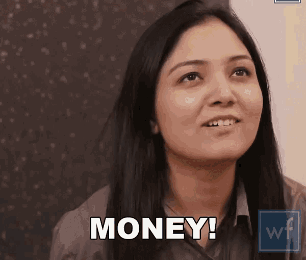 Thinking About Money Gold Digger GIF