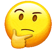 Thinking Emoji Thinking Sticker