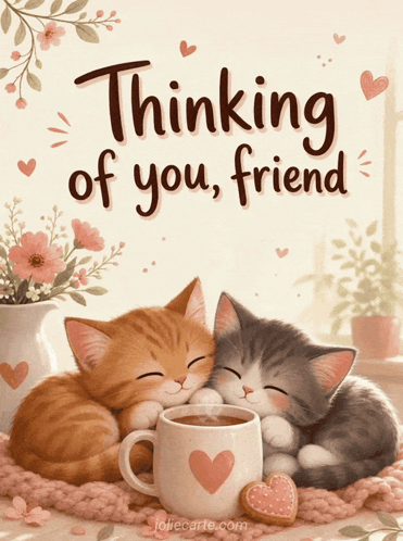 Thinking Of You Friend GIF