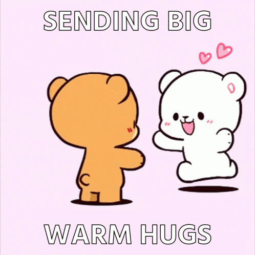 Thinking Of You Hugs GIF. This 498 x 498 animated GIF is part of our ich denk an dich collection. Related themes include thinking of you. Created by SH1263…
