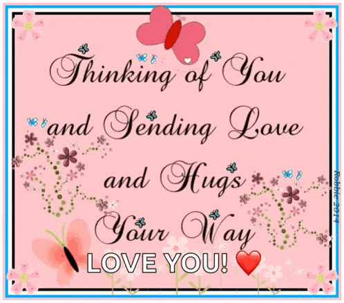 Thinking Of You Sending Love GIF