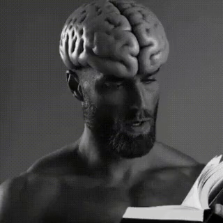 Thinking Reading GIF