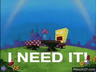 Thirsty I Need It GIF. This 320 x 240 animated GIF is part of our spongebob i need it collection. Related themes include i need it, spongebob. Created by…