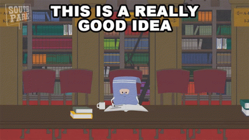 This Is A Really Good Idea Towelie GIF. This 498 x 280 animated GIF is part of our towelie collection. Created by southpark. View the original animation…