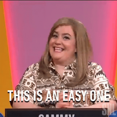 This Is An Easy One Cammy GIF