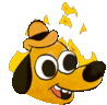 This Is Fine Sticker