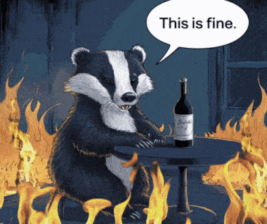 This Is Fine This Is Fine Meme GIF