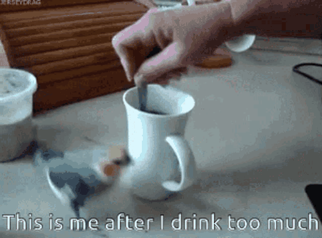 This Is Me After I Drink Too Much Caffeine GIF