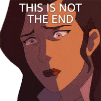 This Is Not The End Delilah Briarwood Sticker